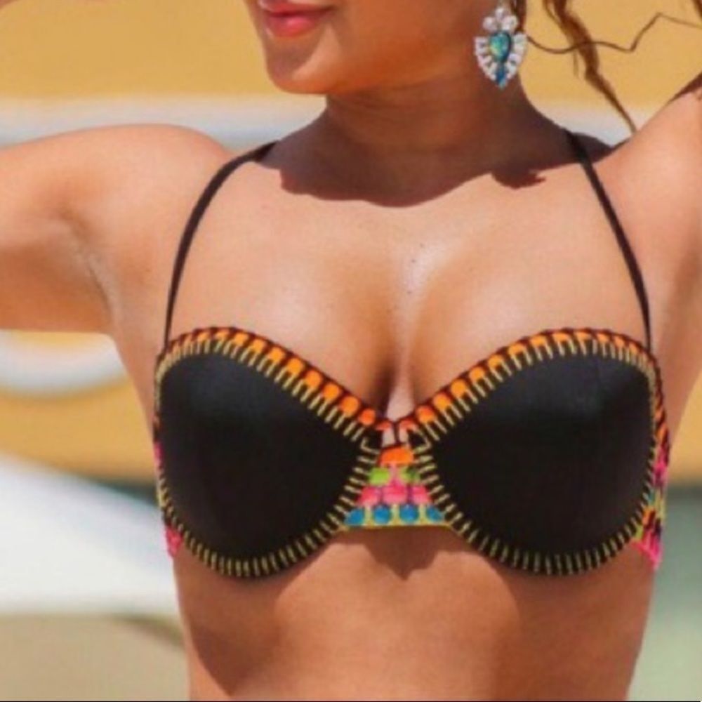Beach Bunny Bronze Padded Bikini Top‎